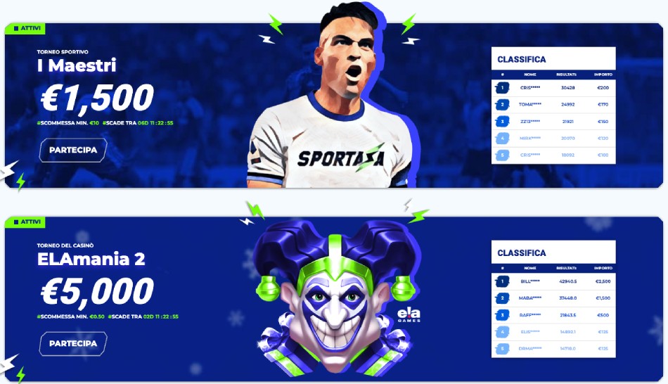 Tornei Sportaza
